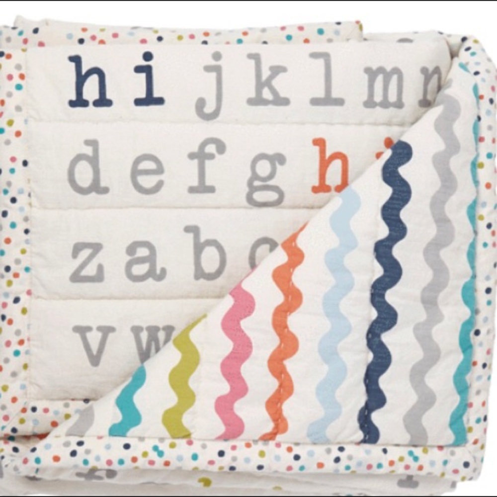 Pehr Design Hi, Let’s Play Blanket new with tag